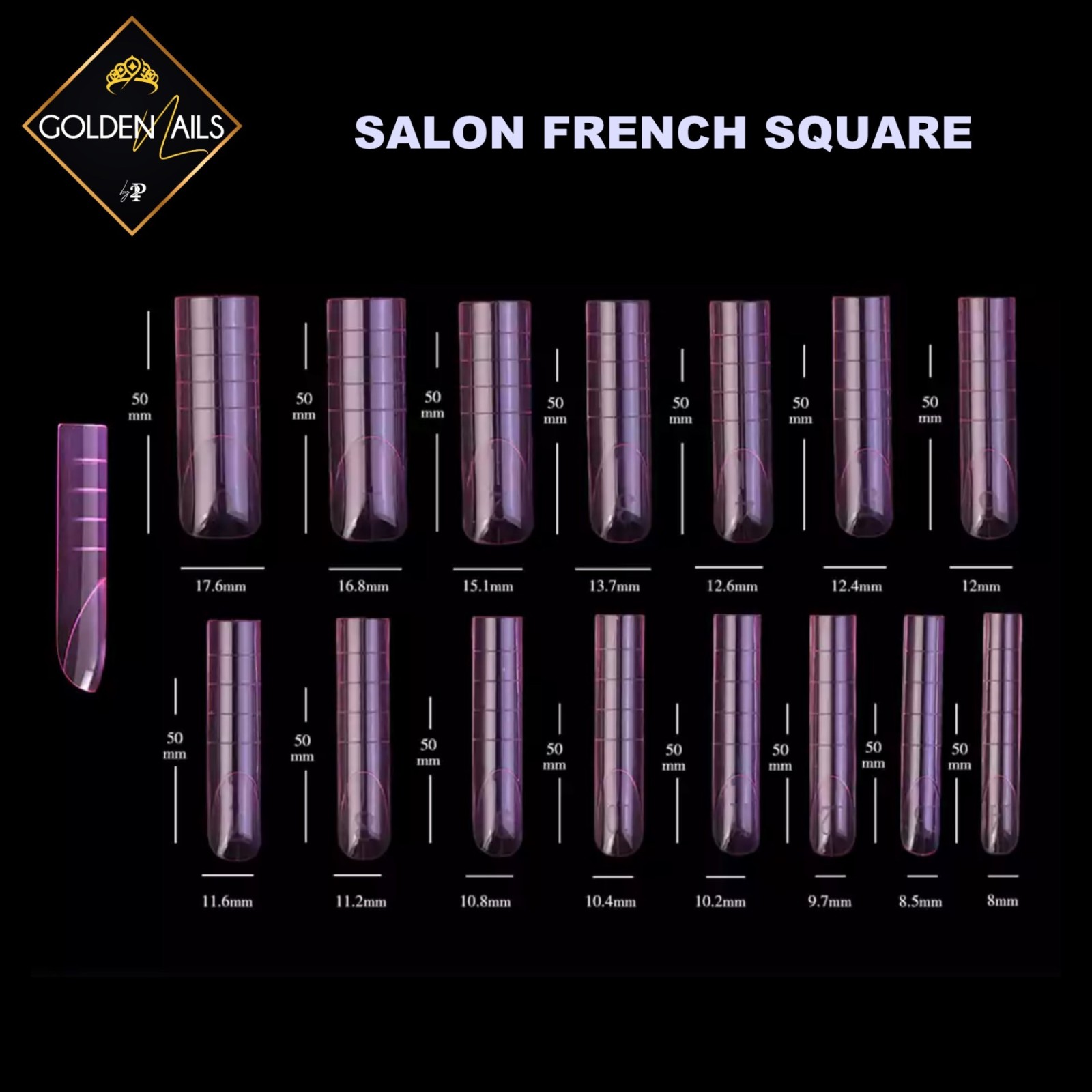 SALON FRENCH SQUARE DUAL FORMS
