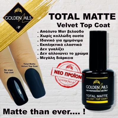 TOTAL MATTE VELVET TOP COAT 