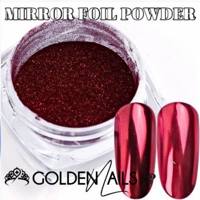 MIRROR FOIL POWDER (RED #11)