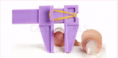 CLEAR NAIL CLAMP